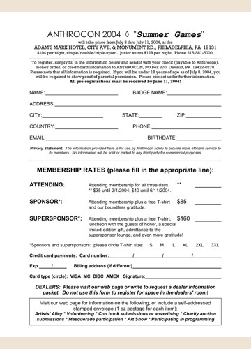 Preview of Reg Form (Postal)