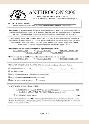 Preview of Dealer Application