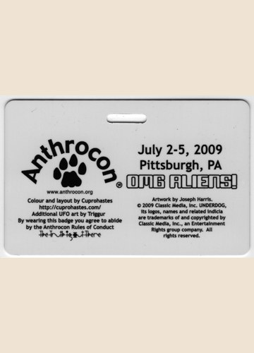 Preview of Attending Badge (back)