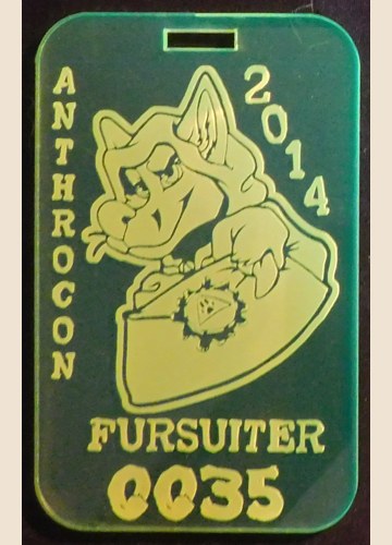 Fursuit Badge from AC2014