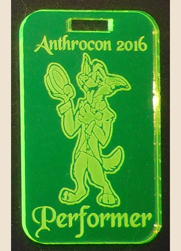 Performer Badge from AC2016