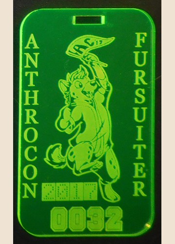Fursuit Badge from AC2017