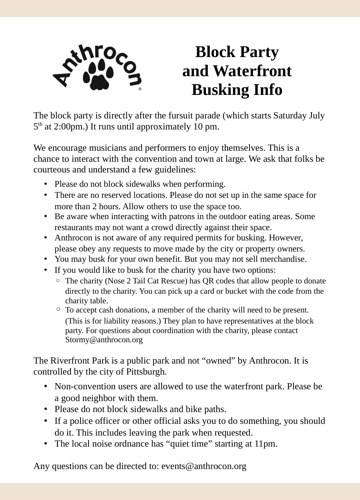 Preview of Busking Guide